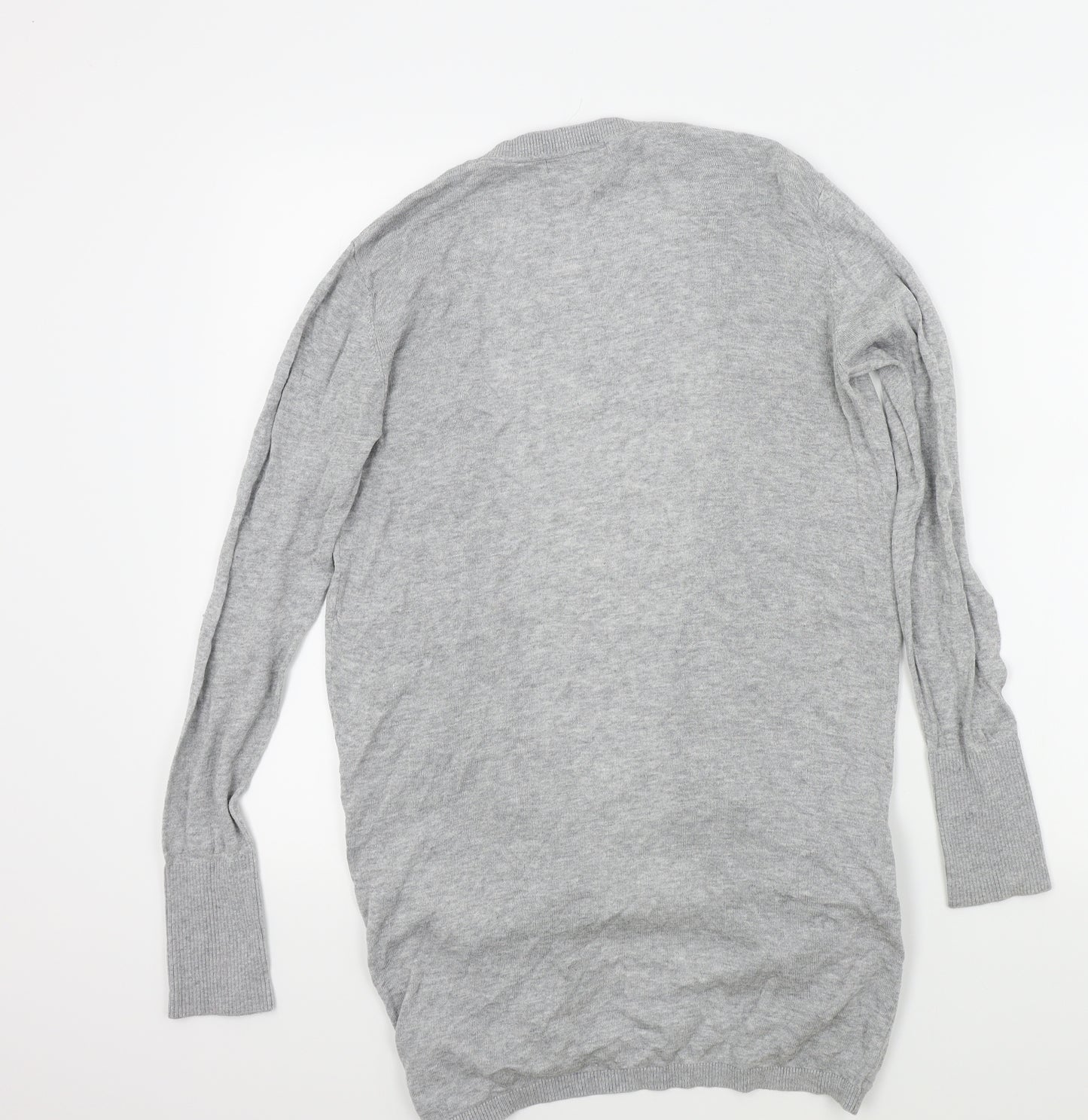 Primark Womens Grey   Cardigan Jumper Size 10