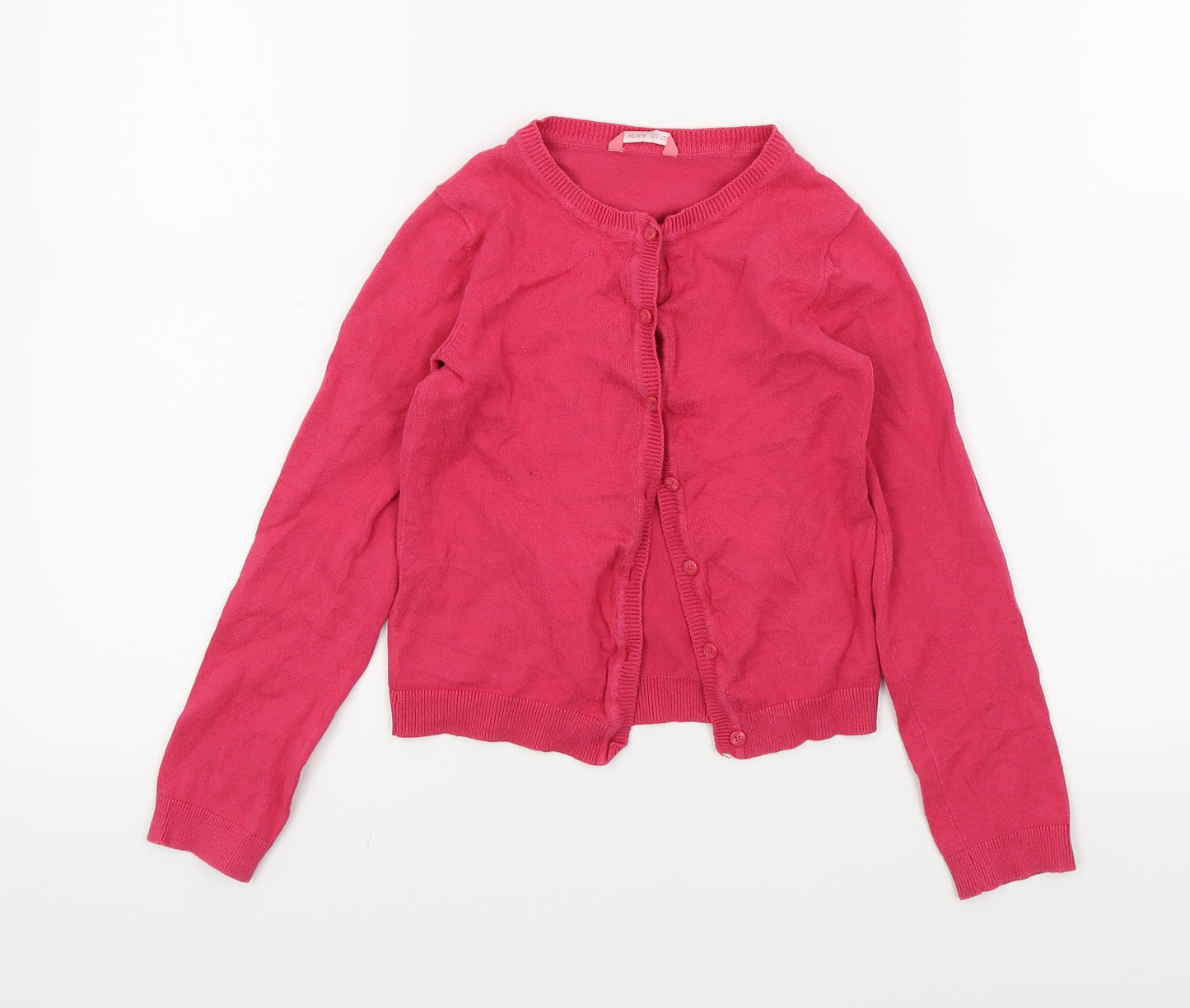 HEMA Girls Pink   Cardigan Jumper Size 5 Years