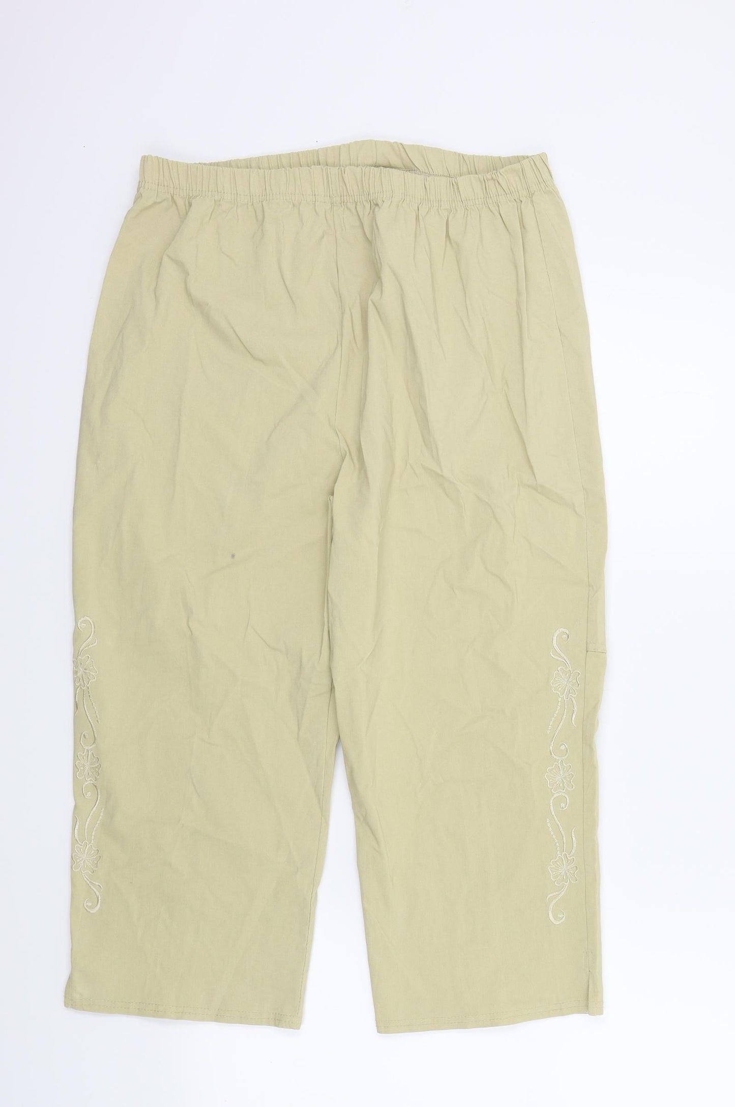 Preworn Womens Beige   Trousers  Size XL L20 in