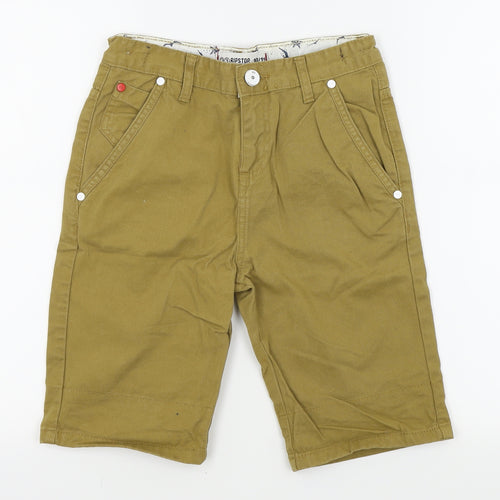 Ripstop Boys Blue Colourblock  Bermuda Shorts Size 10-11 Years