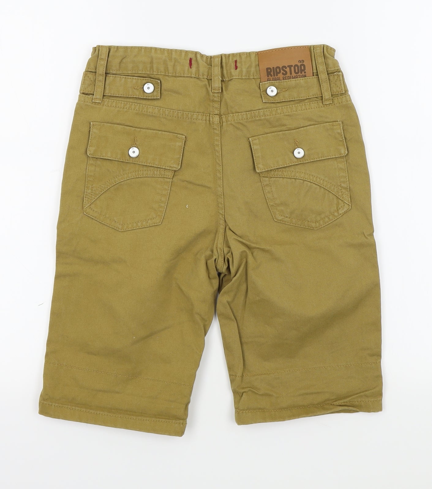 Ripstop Boys Blue Colourblock  Bermuda Shorts Size 10-11 Years
