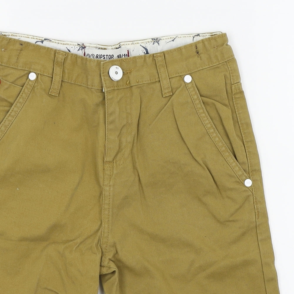 Ripstop Boys Blue Colourblock  Bermuda Shorts Size 10-11 Years