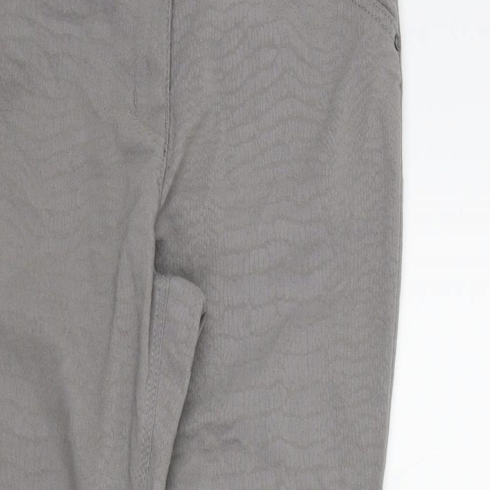 George Womens Grey   Trousers  Size 10 L29 in