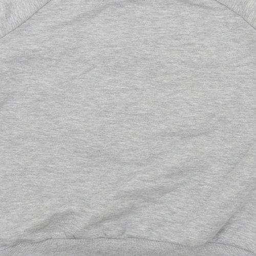 Primark Girls Grey   Pullover Jumper Size 13 Years  - LOVE HEART