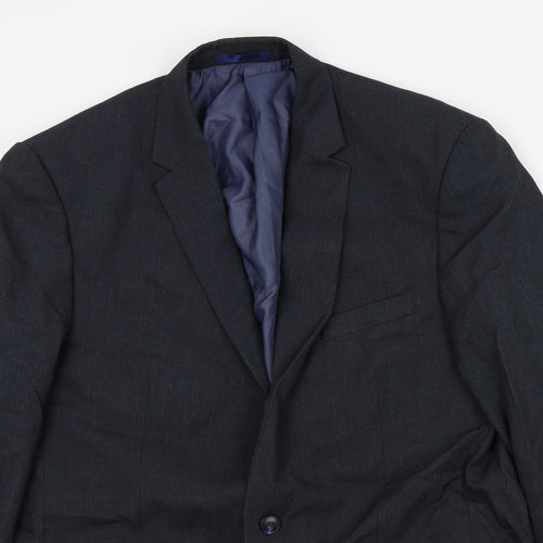 T&W Mens Grey   Jacket Blazer Size 44