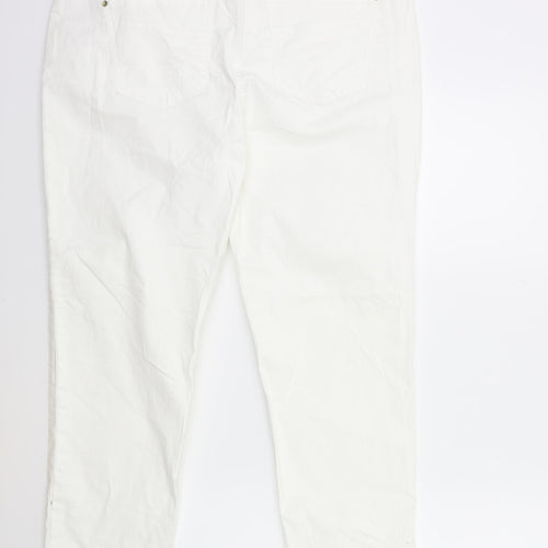 Cecil Womens White   Trousers  Size 33 in L27 in