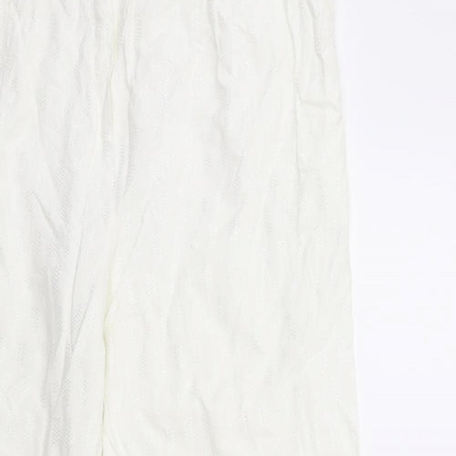 Preworn Womens White   Trousers  Size 30 in L29 in