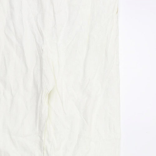 Preworn Womens White   Trousers  Size 30 in L29 in