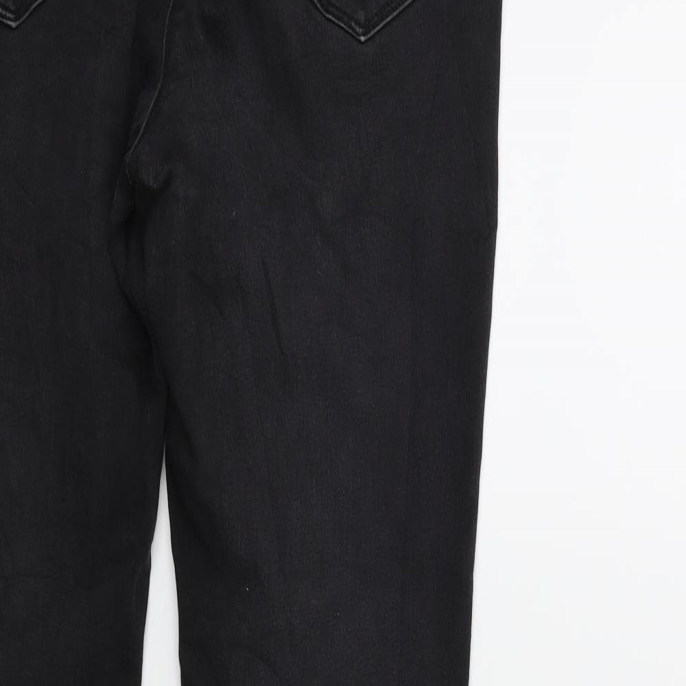 NEXT Womens Black  Denim Skinny Jeans Size 10 L29 in