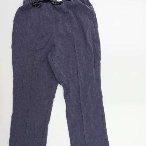 Classic Womens Blue   Trousers  Size 14 L23 in