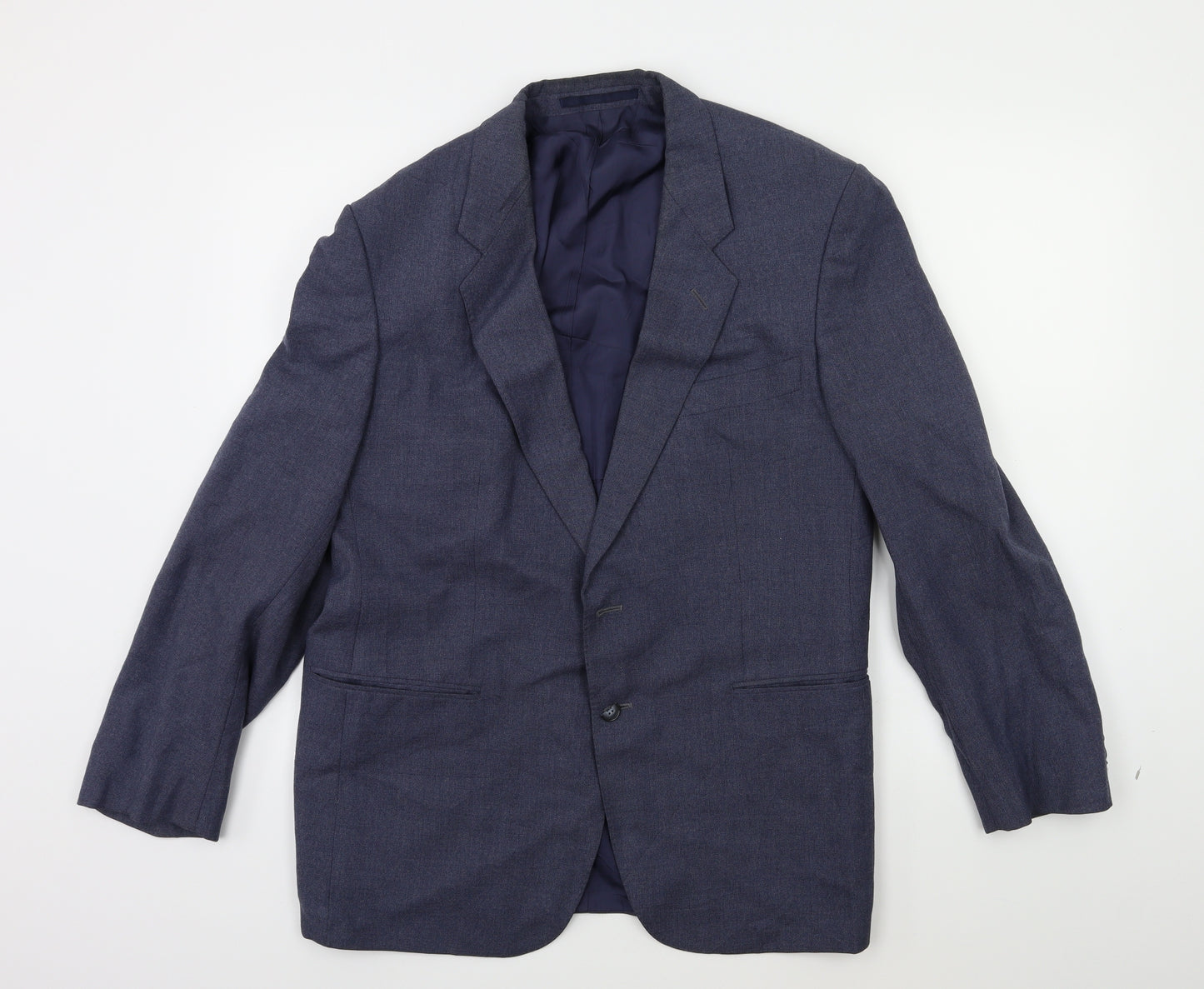 ST MICHAEL Mens Blue   Jacket Suit Jacket Size 42