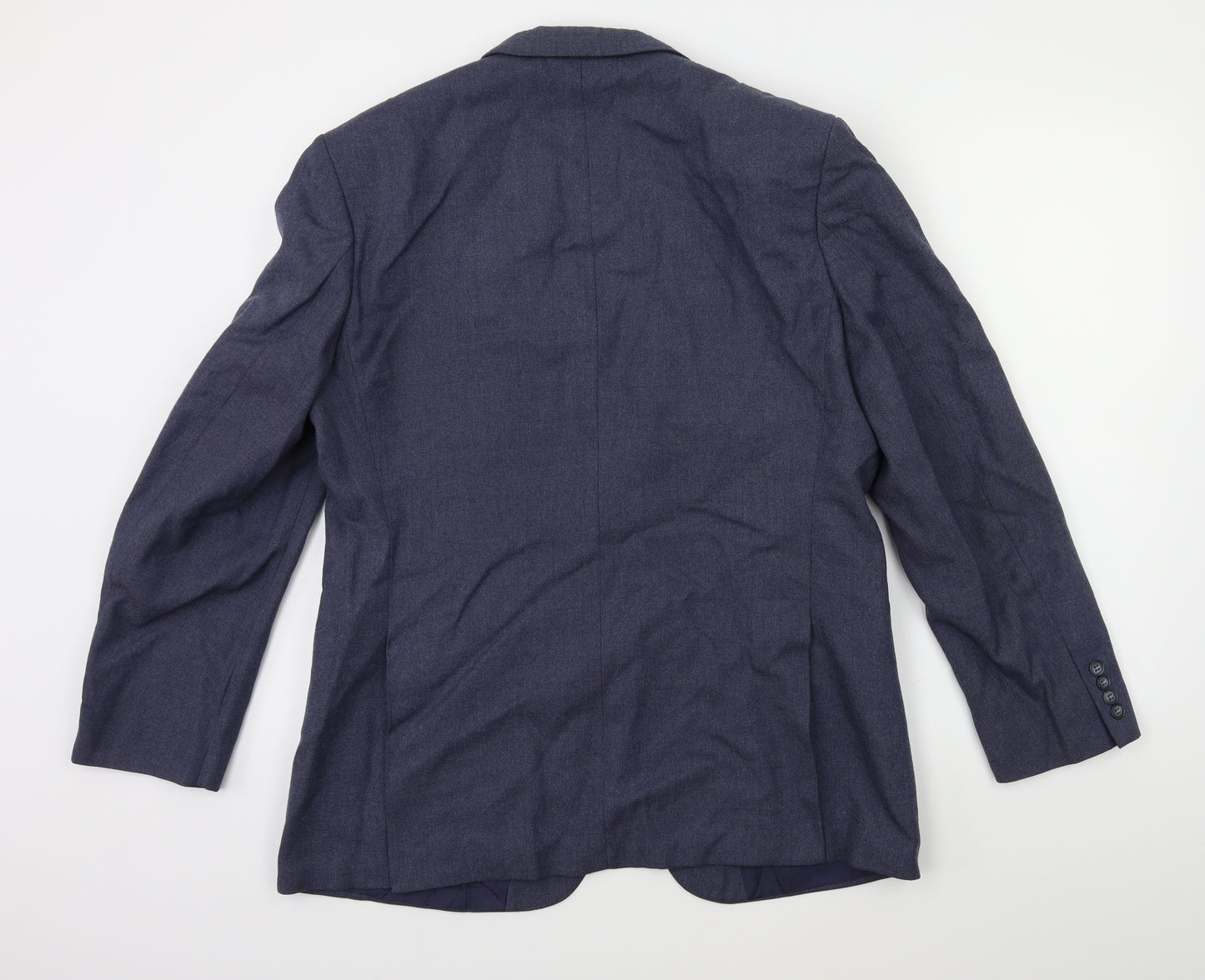 ST MICHAEL Mens Blue   Jacket Suit Jacket Size 42