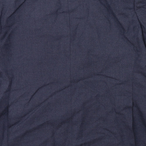 ST MICHAEL Mens Blue   Jacket Suit Jacket Size 42
