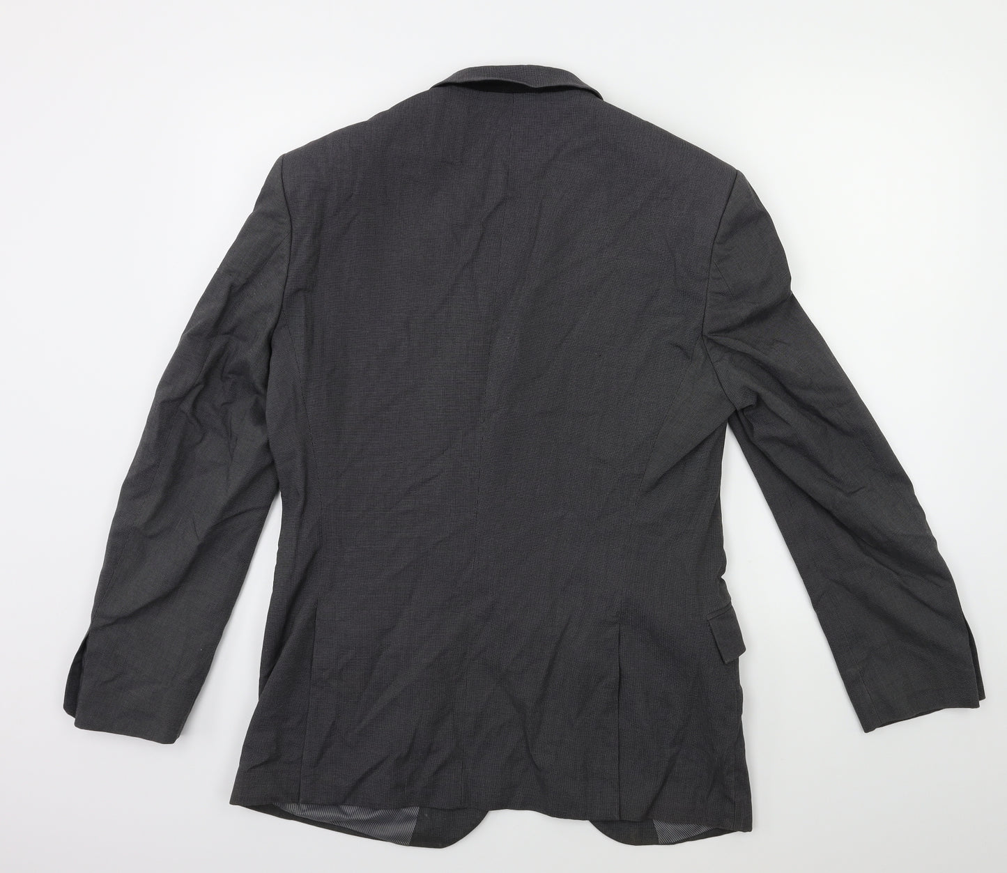 Icona Mens Grey   Jacket Suit Jacket Size 38
