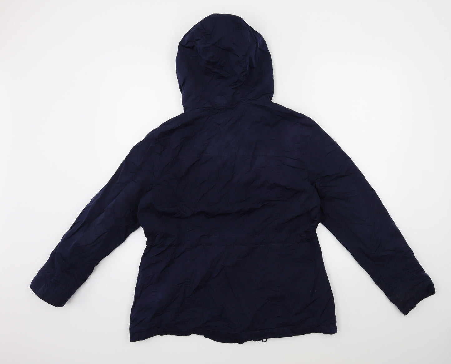 Papaya Womens Blue   Overcoat Coat Size 16