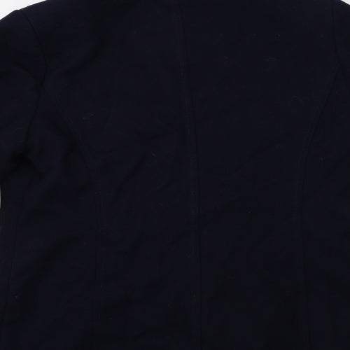 Marks and Spencer Womens Blue   Overcoat Coat Size 14