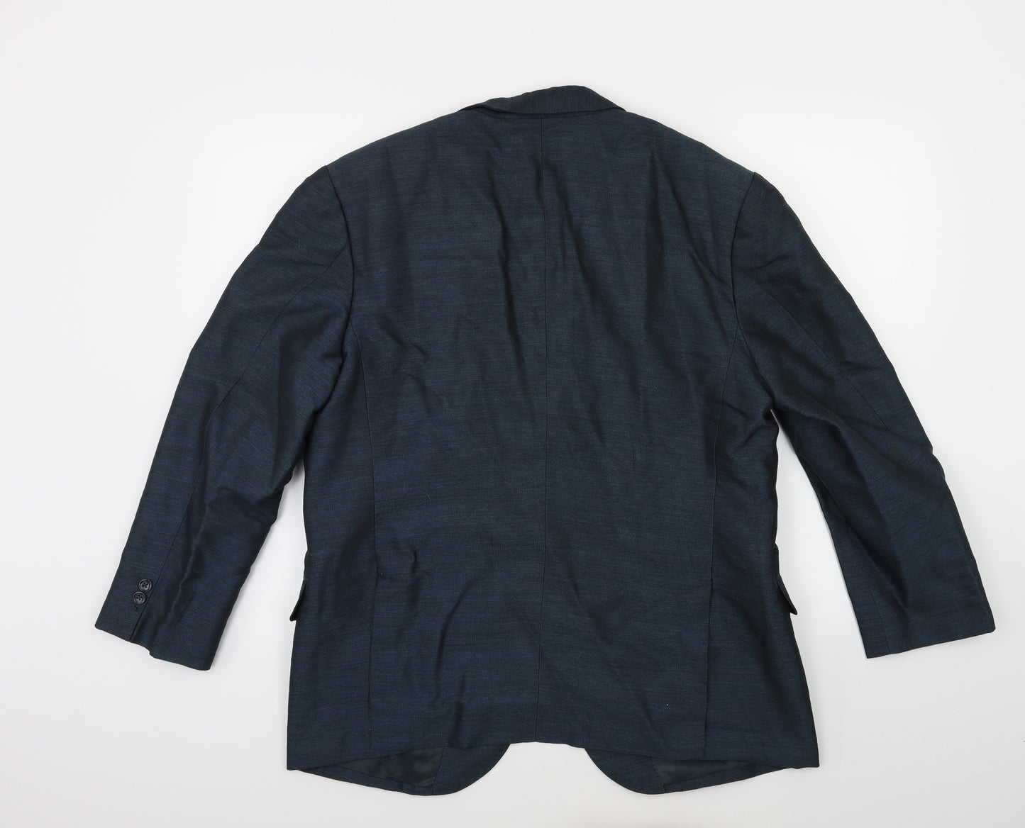 Preworn Mens Blue   Jacket Suit Jacket Size 38