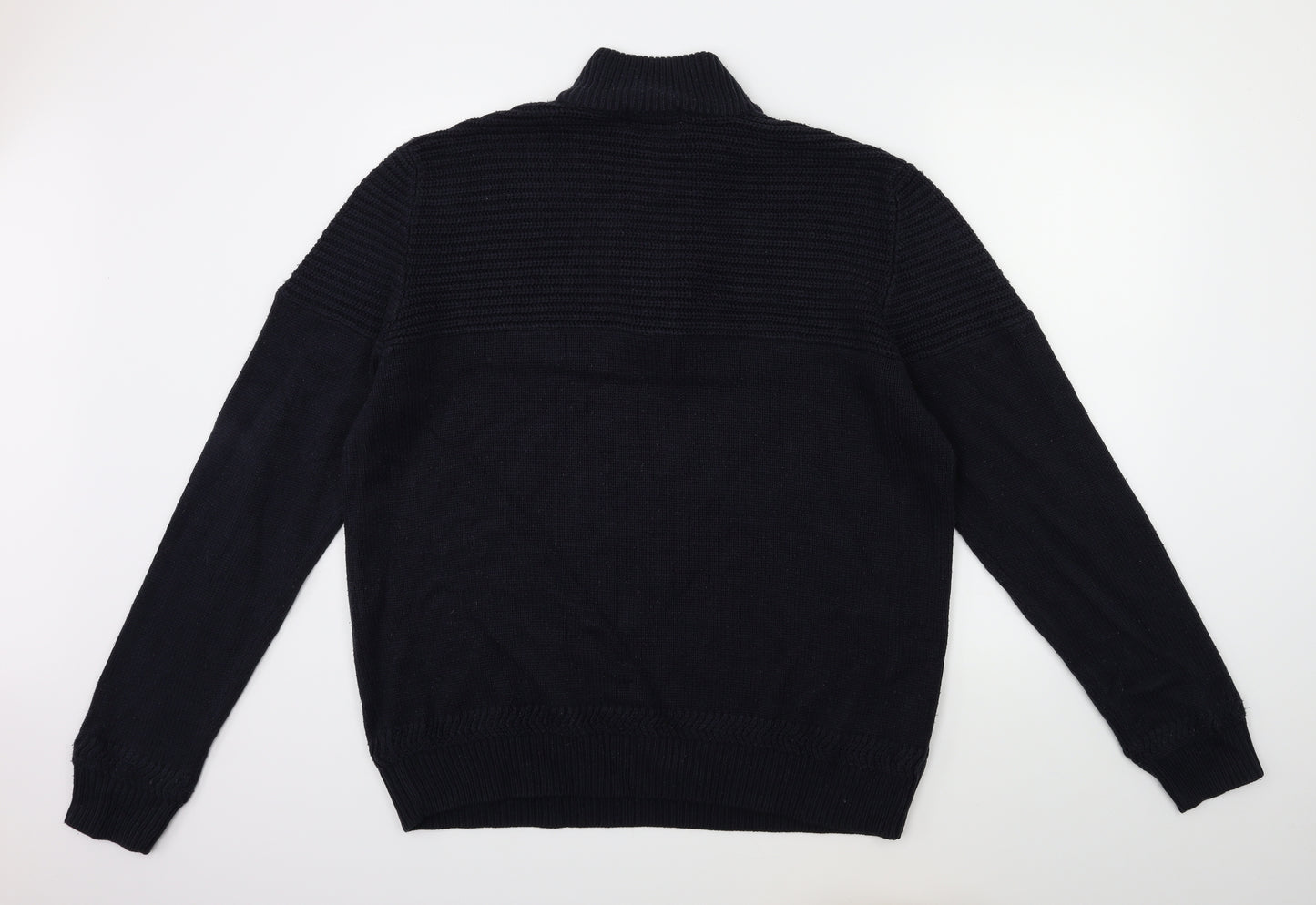 TU Mens Blue  Knit Pullover Jumper Size XL