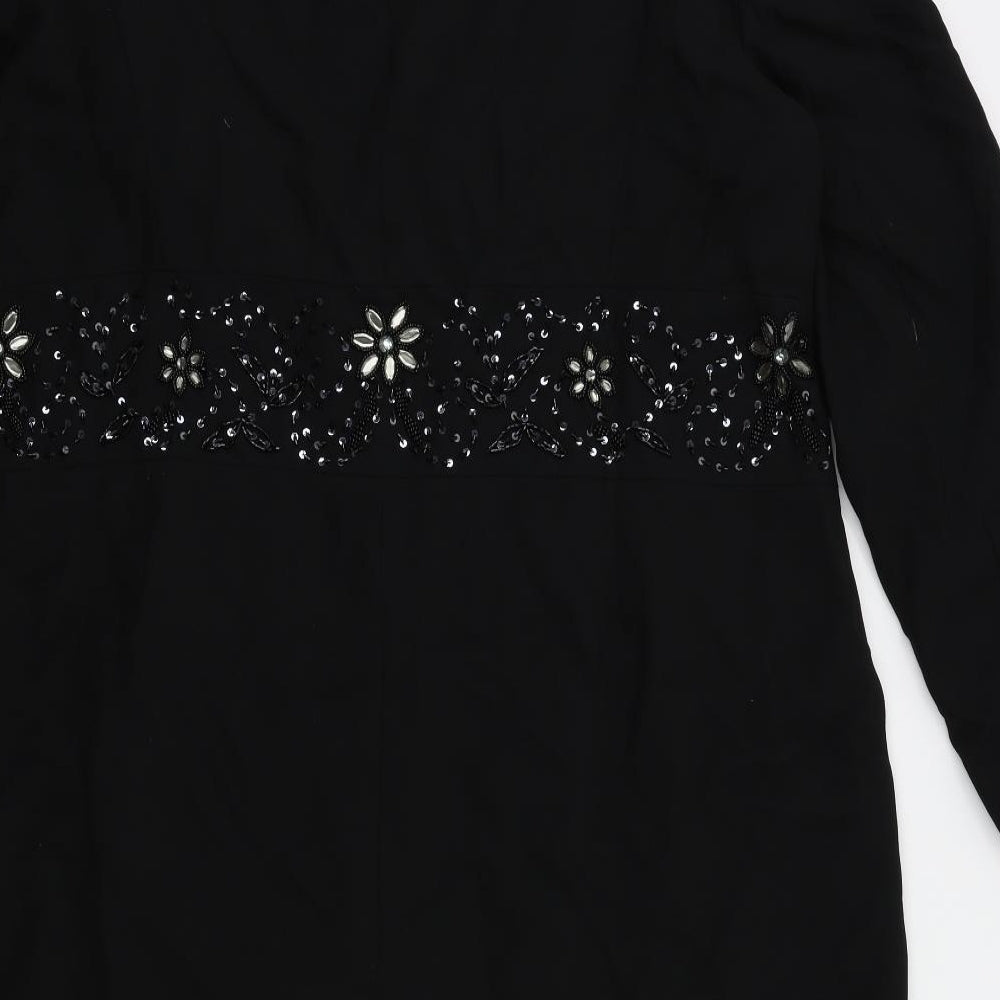 charlotte barclay Womens Black   Overcoat Coat Size 22