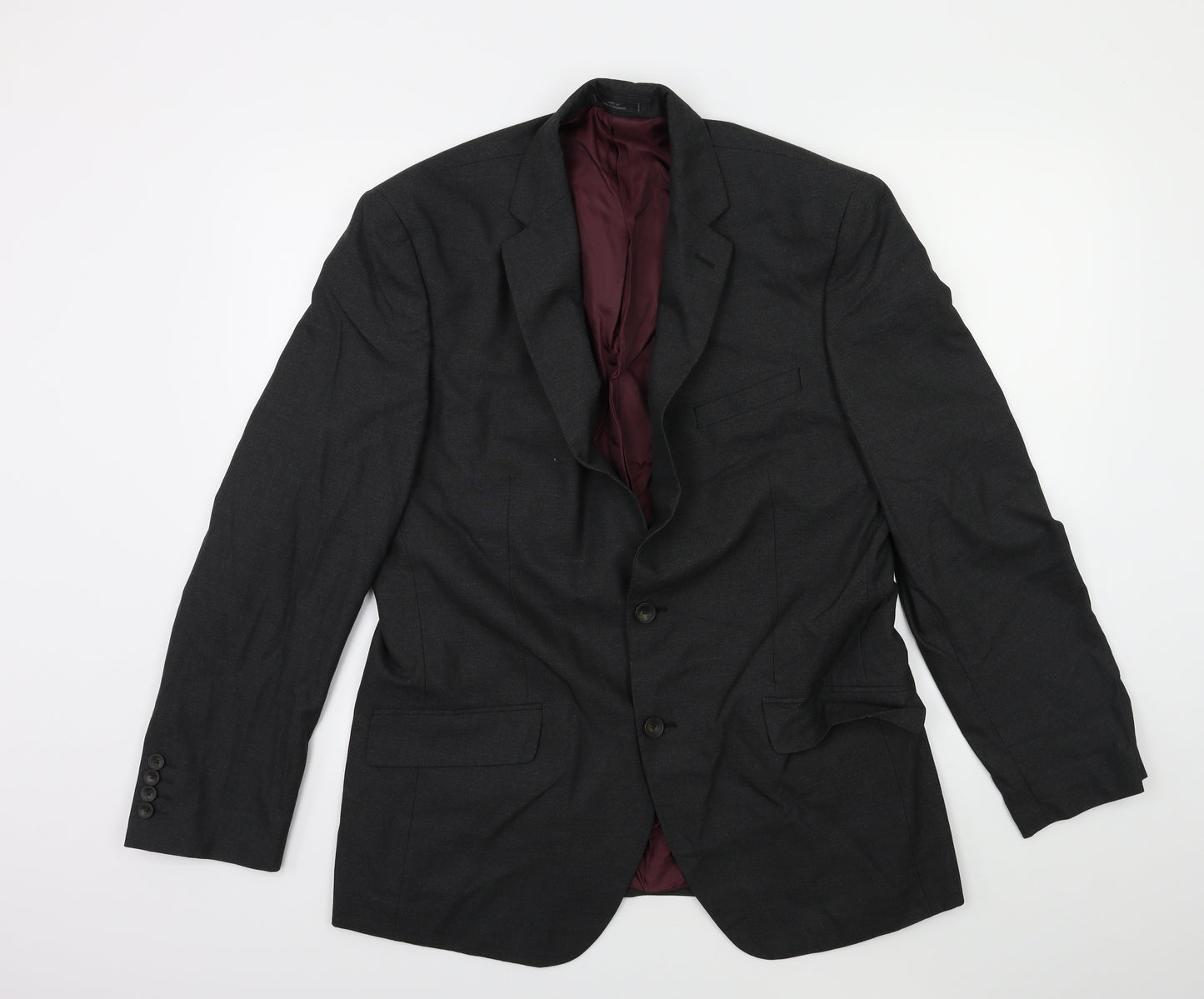 Marks and Spencer Mens Grey   Jacket Suit Jacket Size 40