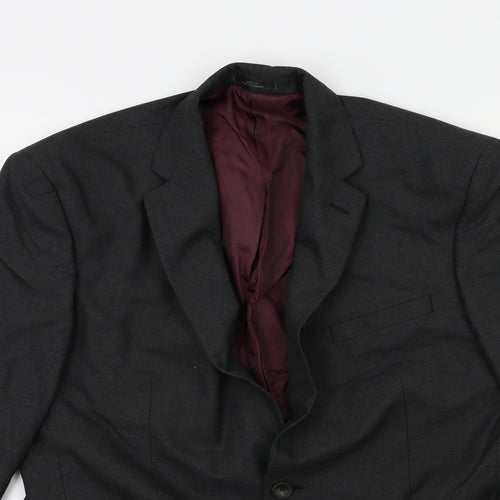Marks and Spencer Mens Grey   Jacket Suit Jacket Size 40