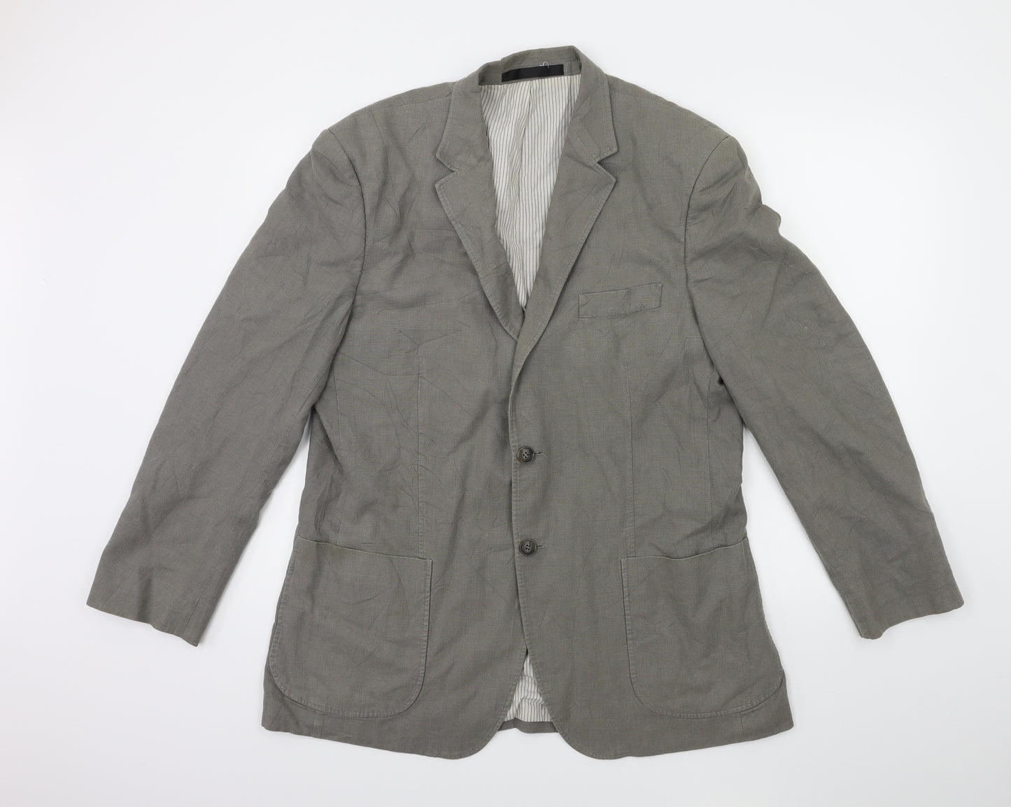Marks and Spencer Mens Grey   Jacket Suit Jacket Size 42