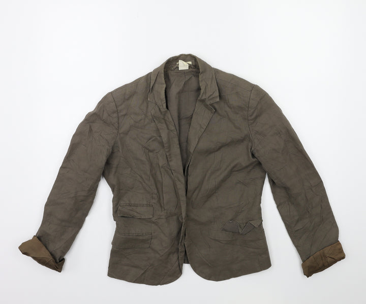 Gap Womens Brown Jacket Blazer Size 6