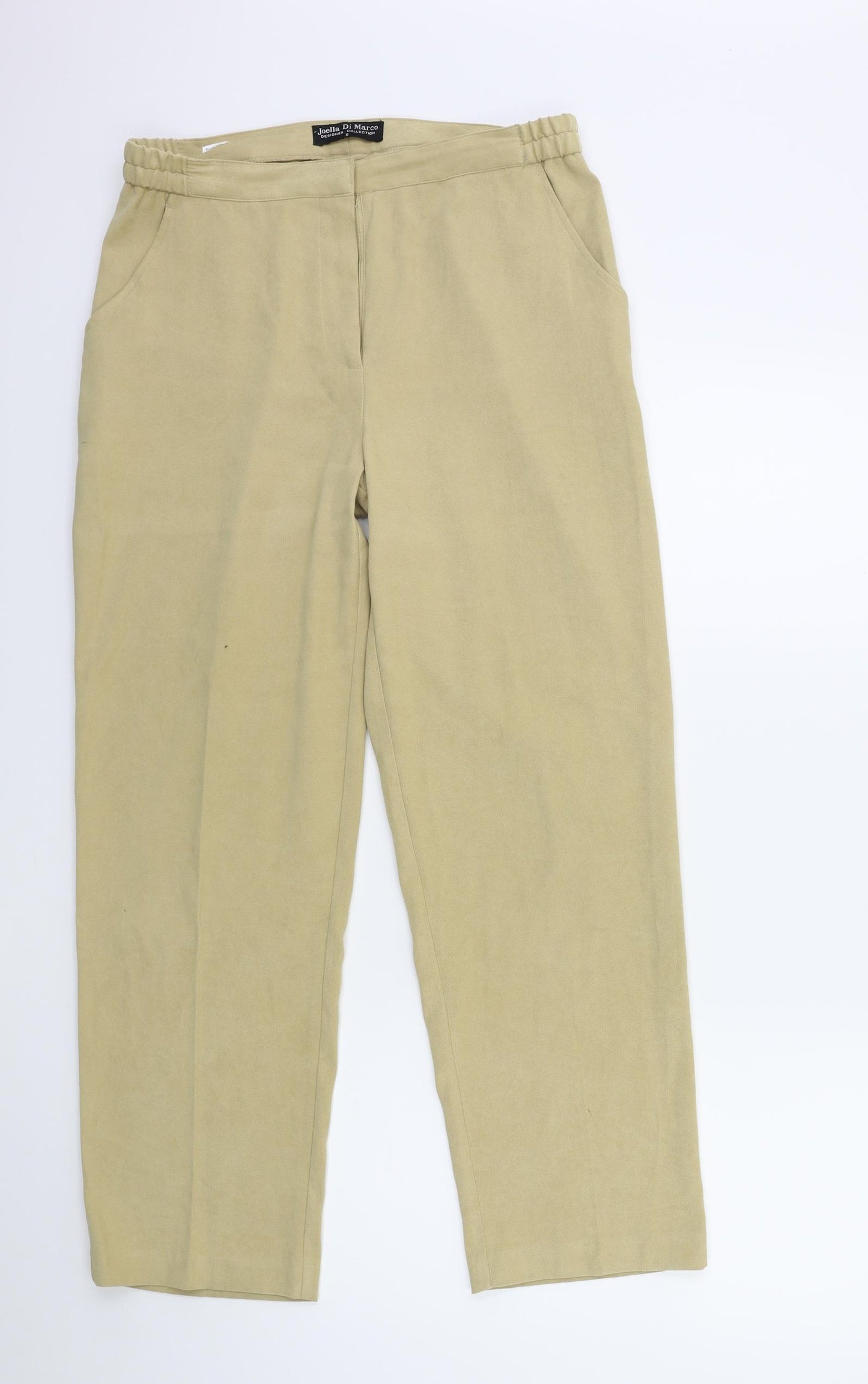 Joella Di Marco Womens Beige   Trousers  Size S L28 in