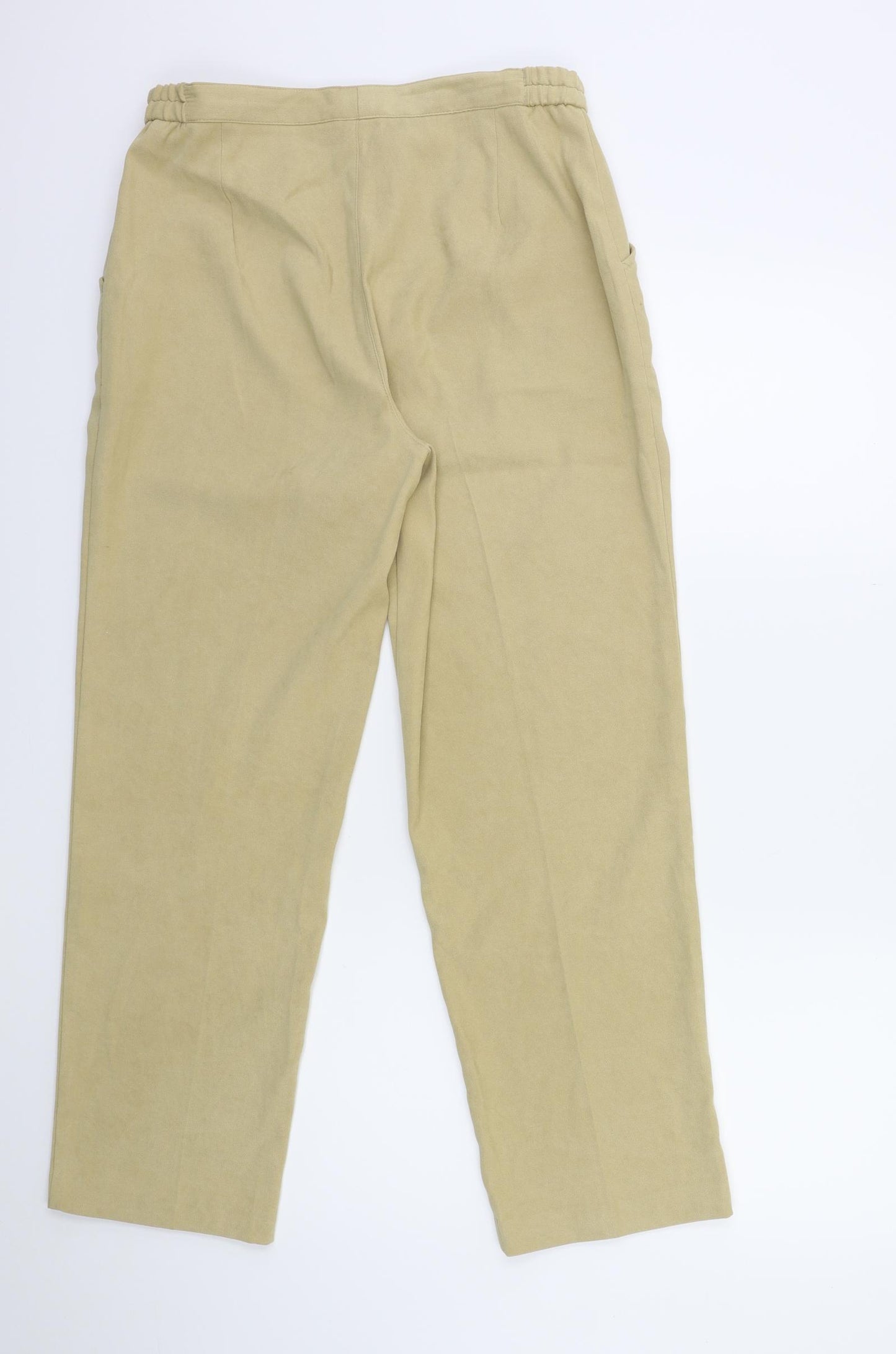 Joella Di Marco Womens Beige   Trousers  Size S L28 in