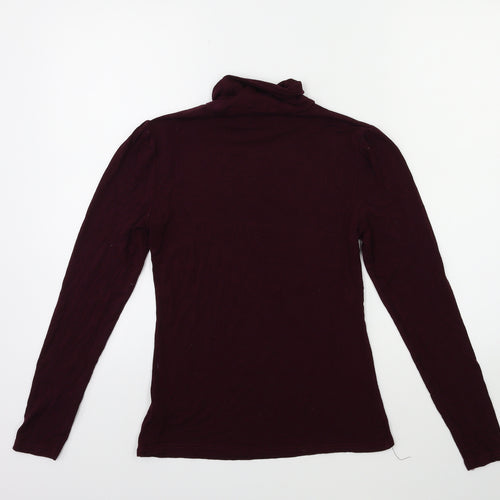 New Look Womens Purple   Basic T-Shirt Size 10