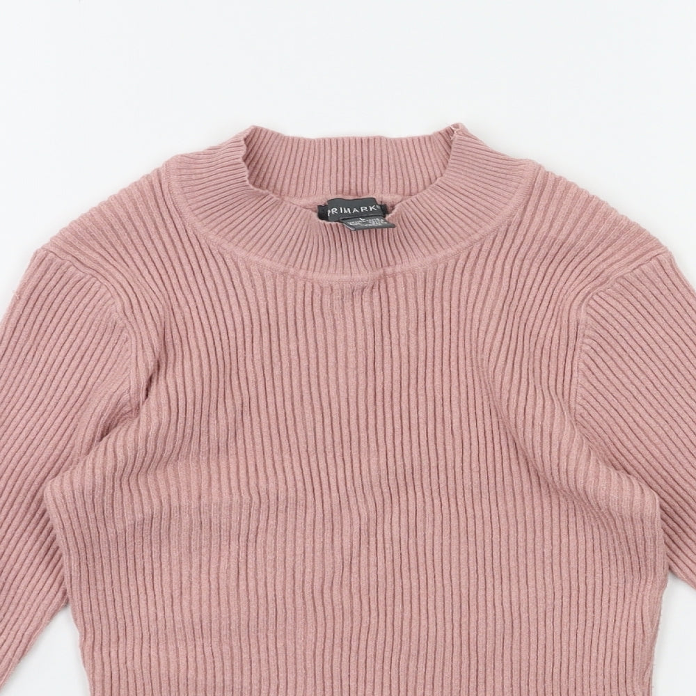 Primark Womens Pink   Pullover Jumper Size 14