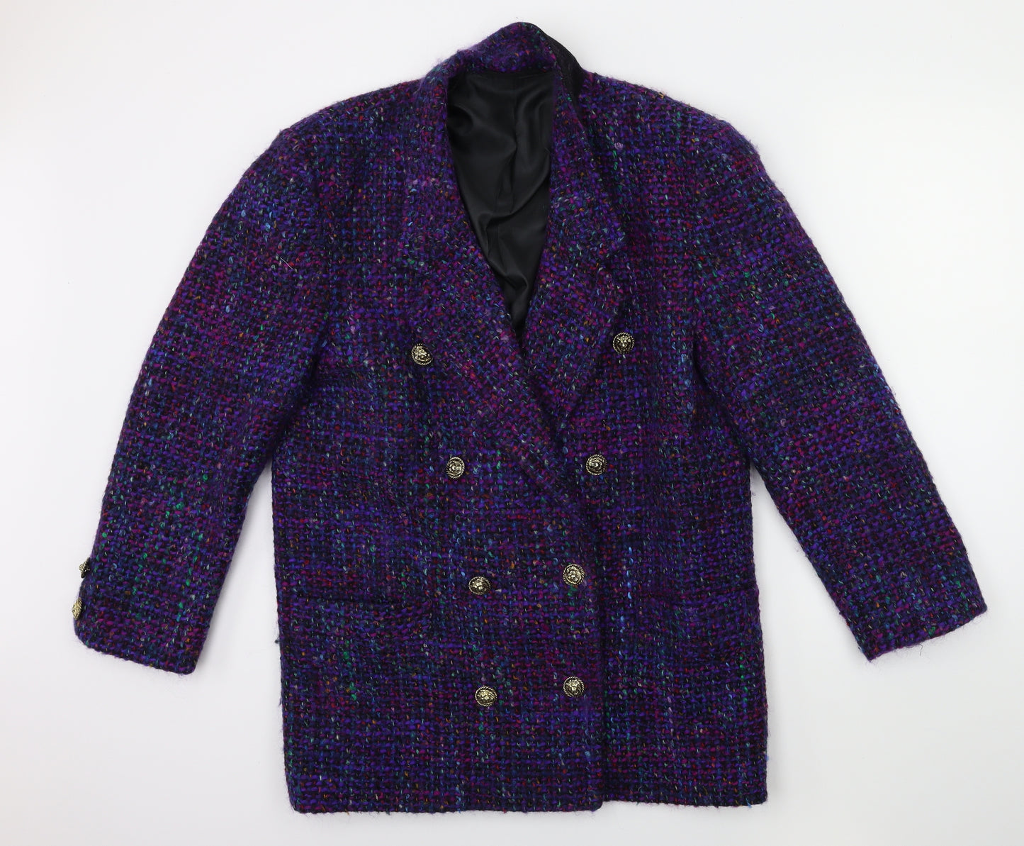 Country Casuals Womens Purple   Overcoat Coat Size 12