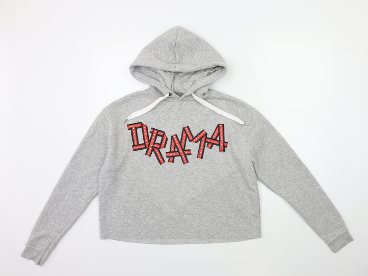 Primark Womens Grey   Pullover Hoodie Size 10