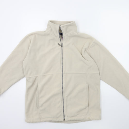 hot chilli Womens Beige  Fleece Jacket  Size S