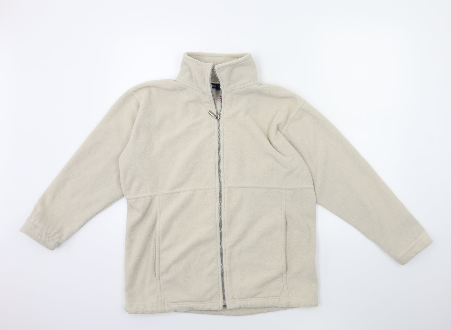 hot chilli Womens Beige  Fleece Jacket  Size S