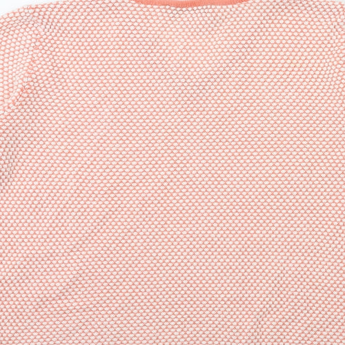 Collections Womens Orange  Knit Pullover Jumper Size 20