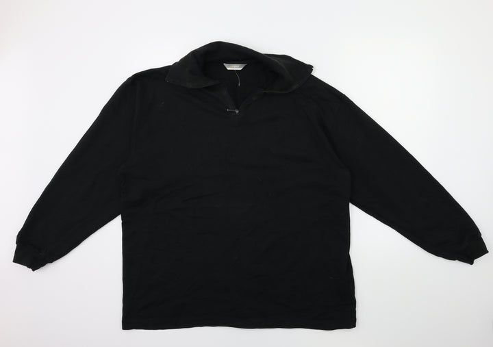 Rodeo Mens Black    Polo Size XL