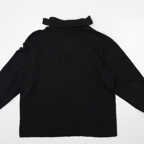 Rodeo Mens Black    Polo Size XL