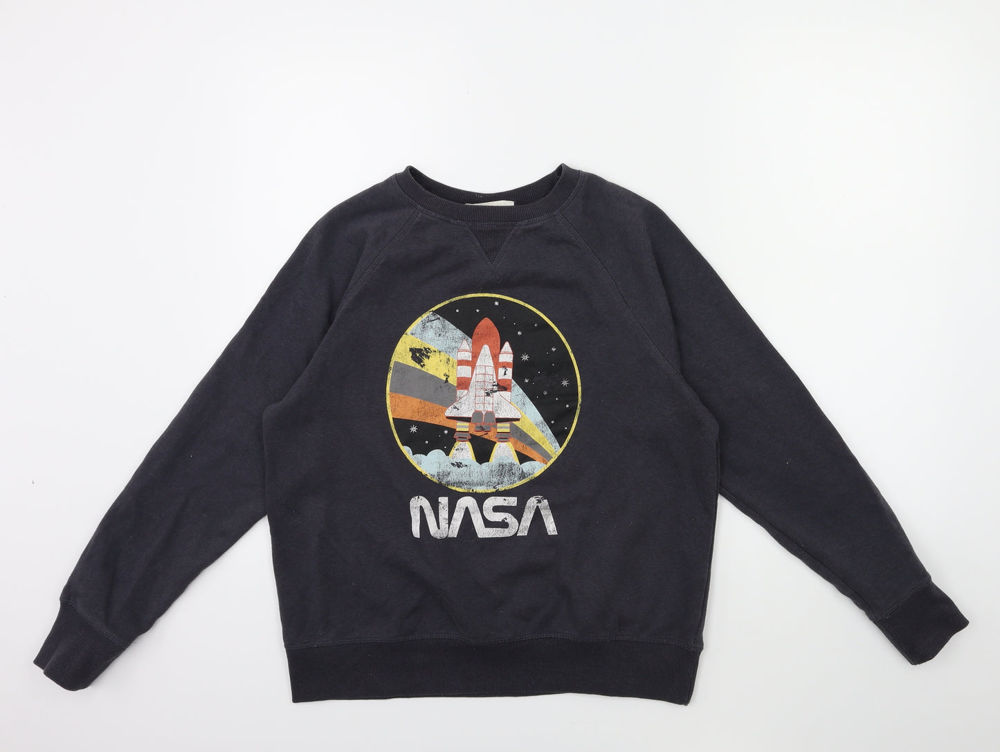 H&M Womens Grey   Pullover Sweatshirt Size S  - NASA