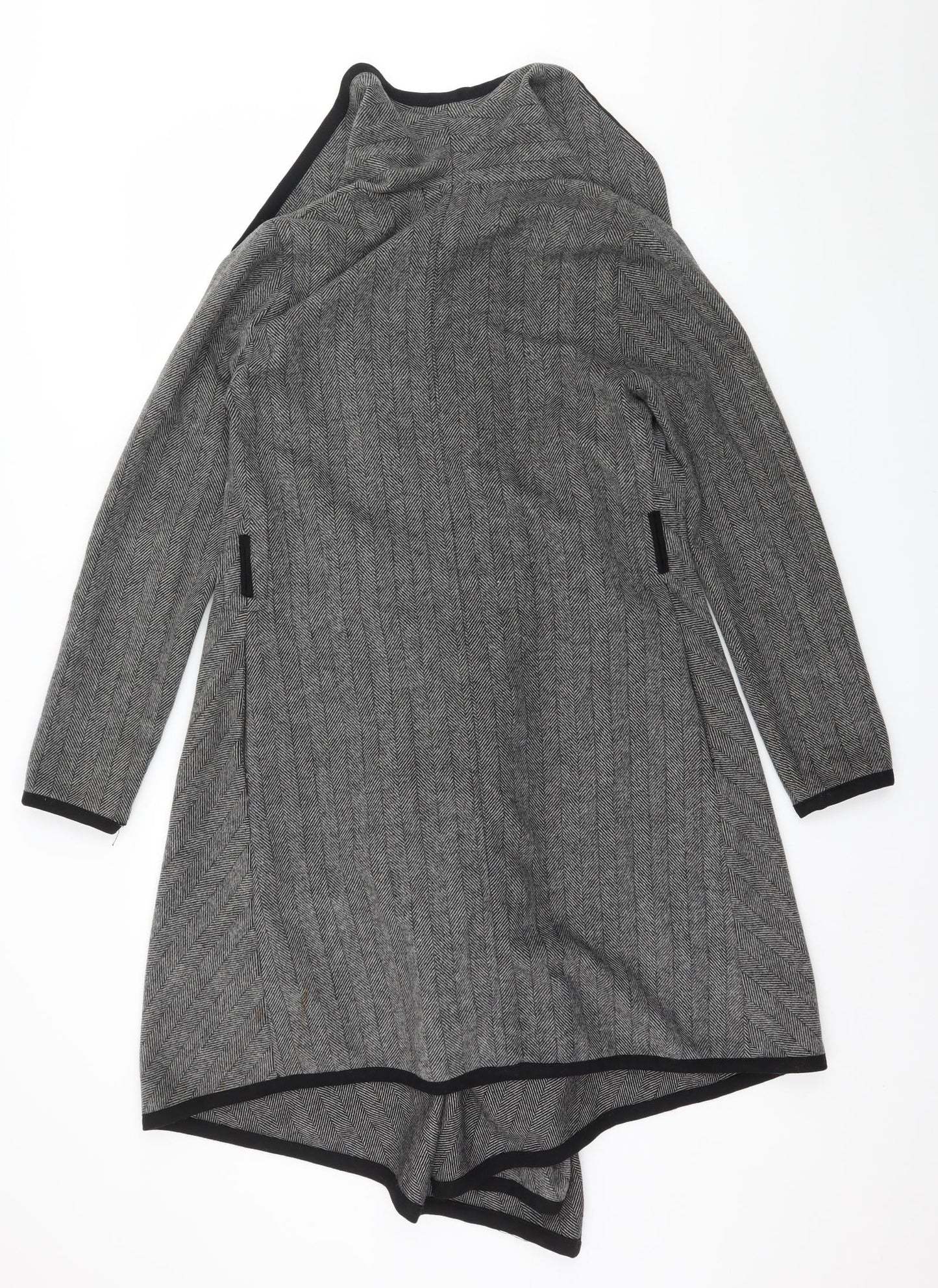 Funktional Womens Grey Herringbone  Jacket  Size S