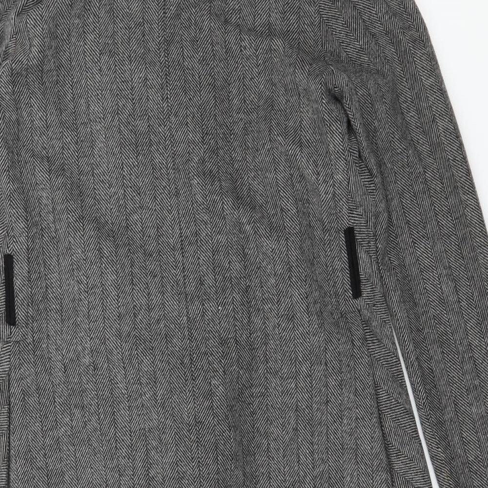 Funktional Womens Grey Herringbone  Jacket  Size S