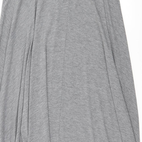 Papaya Womens Grey  Jersey Maxi Skirt Size 12