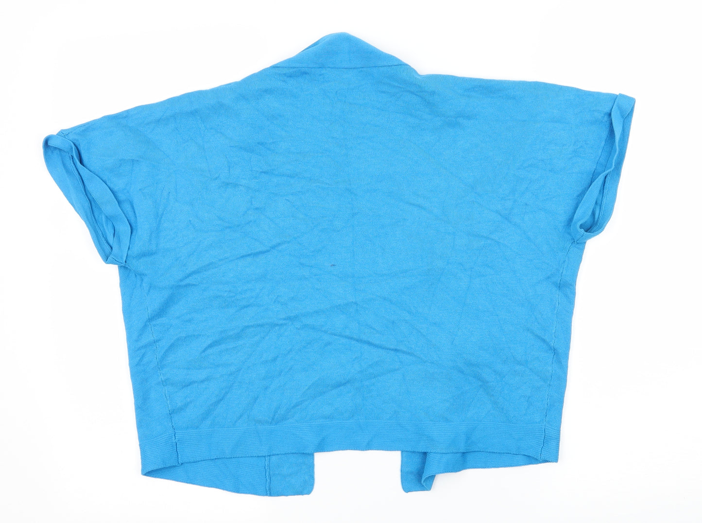 Papaya Womens Blue  Knit Shrug Jumper Size 16