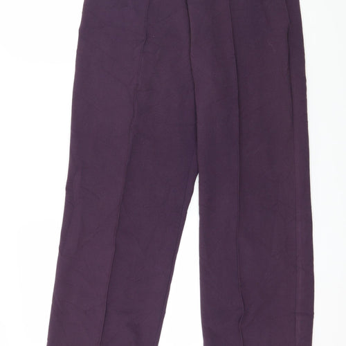Autonomy Womens Purple   Trousers  Size 10 L26 in