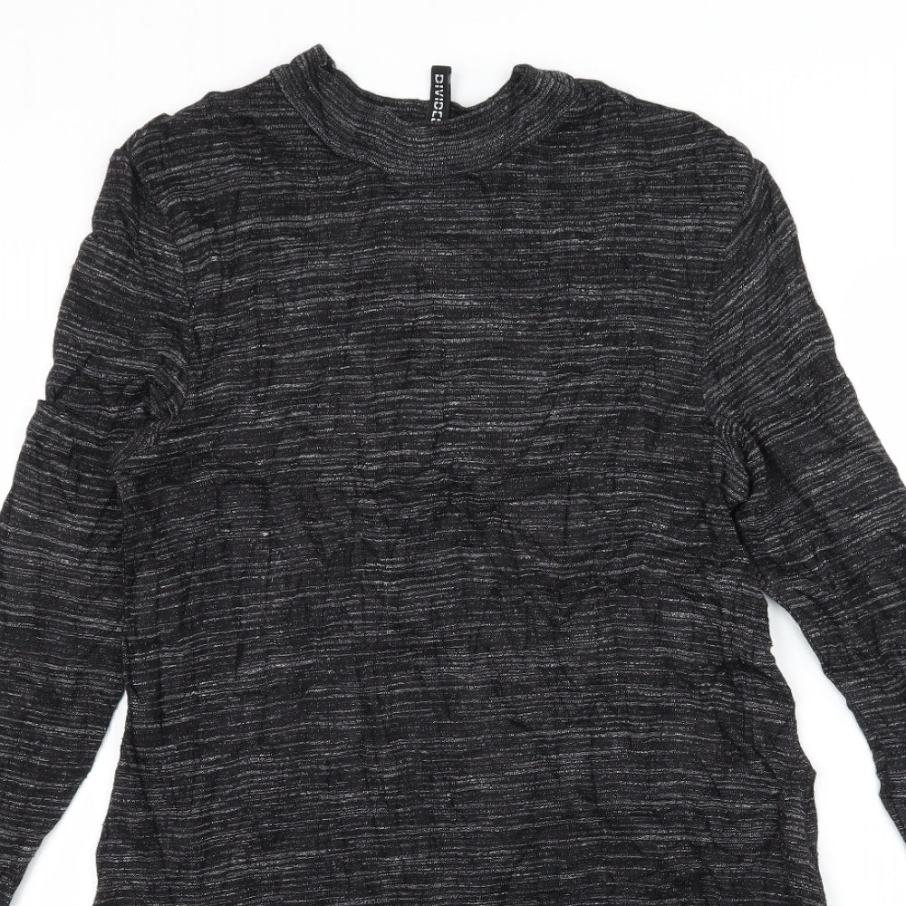Divided by H&M Womens Grey  Jersey T-Shirt Dress  Size 6