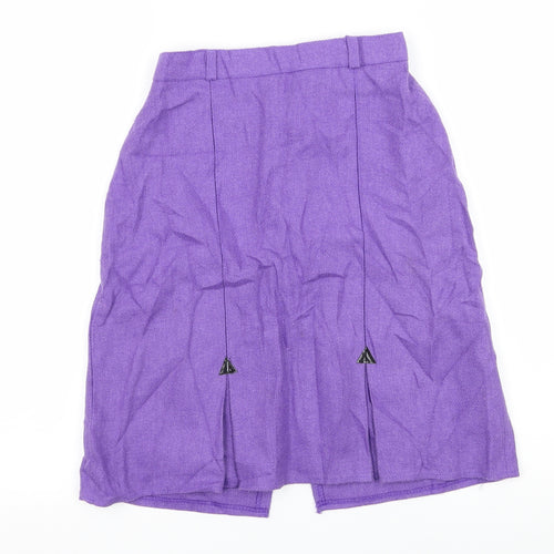 C&A Girls Purple   A-Line Skirt Size 14 Years