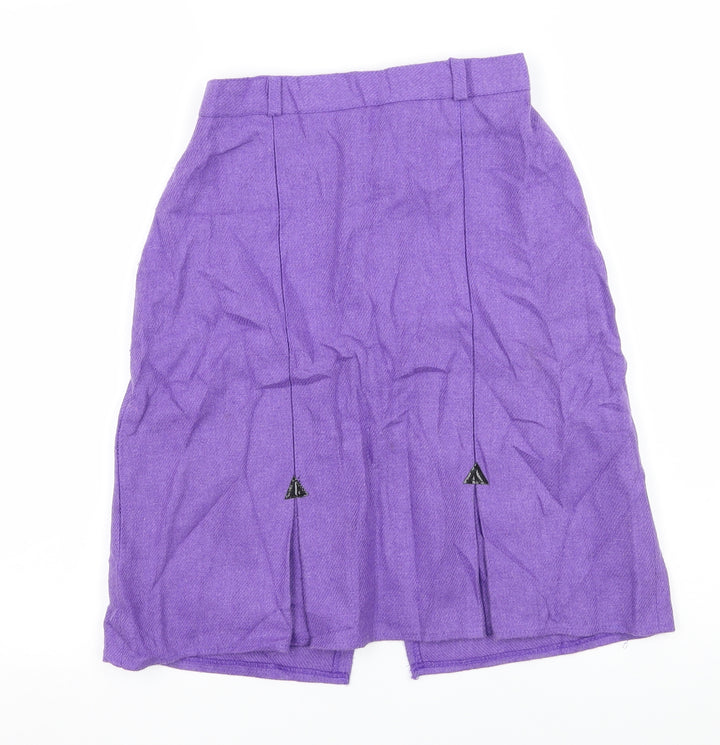 C&A Girls Purple A-Line Skirt Size 14 Years