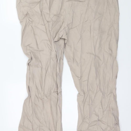 Marks and Spencer Womens Beige   Trousers  Size 20 L30 in