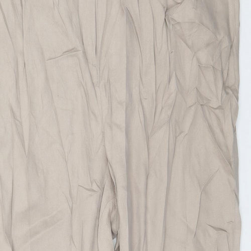 Marks and Spencer Womens Beige   Trousers  Size 20 L30 in
