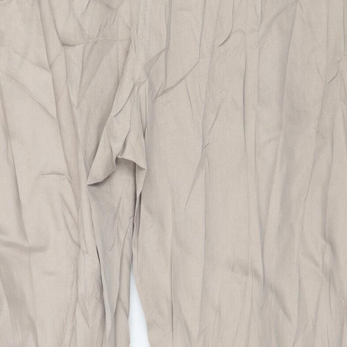 Marks and Spencer Womens Beige   Trousers  Size 20 L30 in